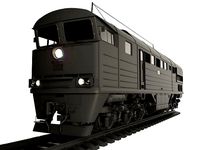 Soviet diesel locomotive 2TE116