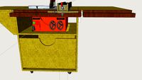 Lori mobile circular saw stand
