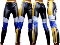DOLLSKILL Leather Racer Pants