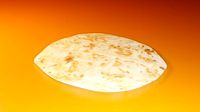 Turkish pancake bazlama taco