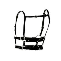 DOLLSKILL Leather Buckles Top
