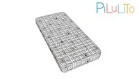 Colcha Com Elástico Grid Gravitacional Branco