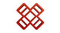 Brick Jaali 5 Square
