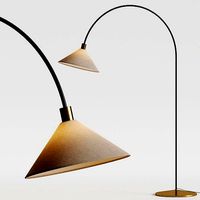 Crate and Barrel Sumner Arc Floor Lamp