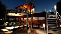 Shipping Container Restaurant