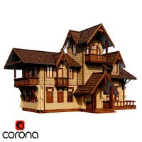 Wood house