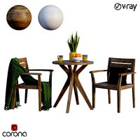 Outdoor table set