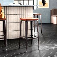 Lincoln Solid Wood 29 Bar Stool
