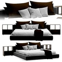 GROUNDPIECE  Bed By Flexform