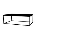 85871 Coffee Table Key West Black 120x60cm