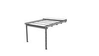 Folding Pergola FP1000 - Postes e travessa frontal - 02 guias
