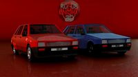 Cars Low-poly 3D model