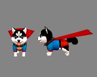 Cartoon puppy - Super Dog