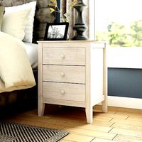 Alcott Hill Sommerville 3 Drawer Nightstand