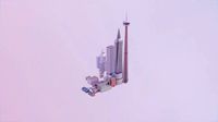 City Buildings - 22 pack - Low Poly Style