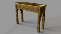 Marrakesh Gold Console Table