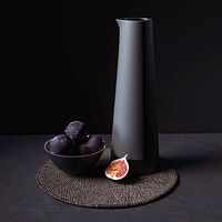 Figs and Black Tableware