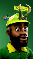 Sipho the Springboks fan rigged