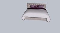 Moe's Ostalo Queen Bed Grey