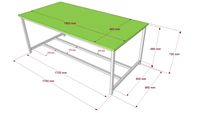 meja bahan kulit (bigpres m/c)