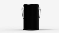 Metallic Paint Bucket