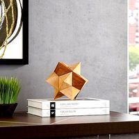 Brown Gemma Puzzle Sculpture