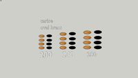 PTMD Carise oval brass