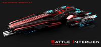 Apocrypha Cruiser Model Space ship