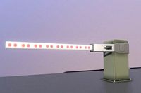 Low-Poly Railroad Barrier 2m