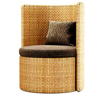 Monica rattan chair D2