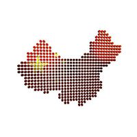 China Map Round Style v1 002