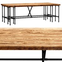 Modular dining table