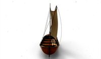 Sailboat wooden