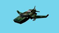 Jet Plane Spaceship 05 - Aircraft Military Airplane Spacecraft