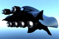 Spaceship Sci-Fi Turbo 3D