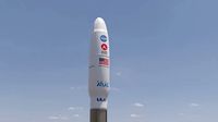 Rocket Mars 2020 3D model