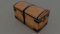 Old wooden chest