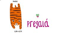 playmat Infantil Tigre . @PREGALÁ