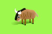 Wawa the Wildebeest - Quirky Series