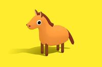 Hasty the Horse - Quirky Series