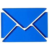 Message Letter Icon bule