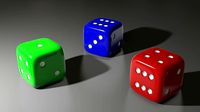 Colored Dice