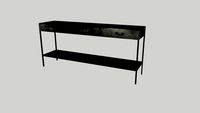 simple metal sidetable PTMD