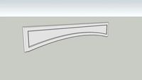72x12 Wainscot Valance