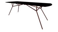 Mesa slim preta