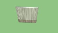 Fabric curtain
