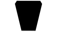 Vakkenkast zwart met plint wit 1000 x 2120 x 300