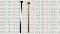 TORNEIRA DE TETO TUBE - Código 1198.C.TUB.TET