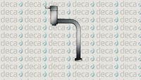 Deca Monocomando Lavatorio Tubo 90º para Cubas de Apoio Link - Código 2886.C.LNK - Bica Alta