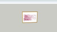 Agean Diary Framed Silk Panel, Purple